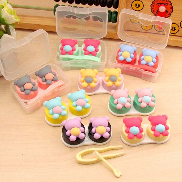 Мини-набор для мягких контактных линз S全身小熊