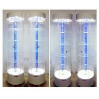 Acrylic floor rotating display stand for glasses, frames, cases and accessories 15005, size 150 * 40 cm