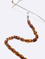 Set of two gold glasses chain GB148