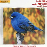 High-density microfiber napkin for glasses lens cleaning MF1958