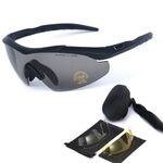 Safety shockproof tactical goggles 战术-0051-1套装