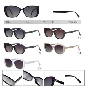 Polarized plastic sunglasses for women Leke LK17007