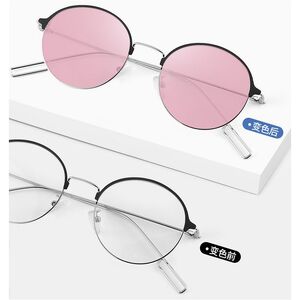 Очки металлические фотохромные с защитой от синего света 9610-2-GT