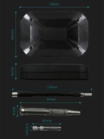 Universal screwdriver set, 59 in 1 with plastic case