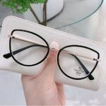 Combined frame (metal + TR90) with Blue Ray Cut protection lenses and flex MAMO S11839