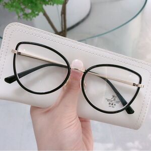 Оправа комбинированная (металл + TR90) с линзами Blue Ray Cut и флексами MAMO S11839