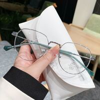 Металлические очки с защитой от синего света Blue Block FENQI F58022