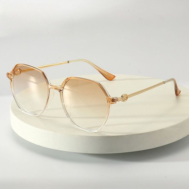 Солнцезащитные пластиковые TR90 очки с защитой UV400 9726-2-GT