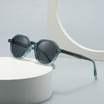 Plastic round polarized sunglasses Elit 10035-EL