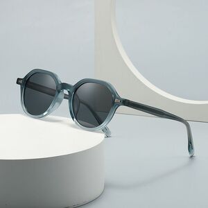 Пластиковые поляризационные солнцезащитные очки в круглой оправе Elit 10035-EL