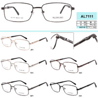 Metal eyeglass frame, material steel Allmilmo AL7111