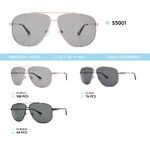 Metal frames polarized sunglasses S5001