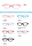 TR90 plastic eyeglasses frame for kids 9001TR