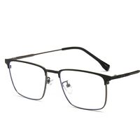 Metal glasses with blue light and UV protection 9679-2-GT