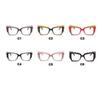 Plastic TR90 glasses with blue light protection for women TR5206-PN