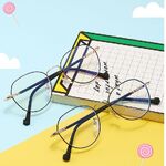 Metal glasses with blue light and UV protection for kids 9664-2-GT