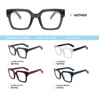 Plastic acetate eyeglasses frame for women WD1469