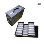 Mobile box (suitcase, trunk, organizer, display case) for frames and glasses for 48 slots JS-C188