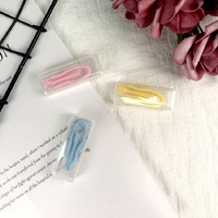 Plastic tweezers with individual pencil-box packaging XY-2004, size 56*20*11mm