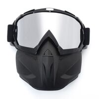 Safety shockproof sports goggles - mask 风镜-鹰嘴面罩转印
