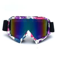 Safety shockproof sports goggles X600-紫粉