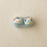 Мини-набор для мягких контактных линз выдвижной W-CT46白猫