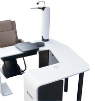 Ophthalmologist workstation, combined table + chair PK-200, tabletop 1100*400 mm