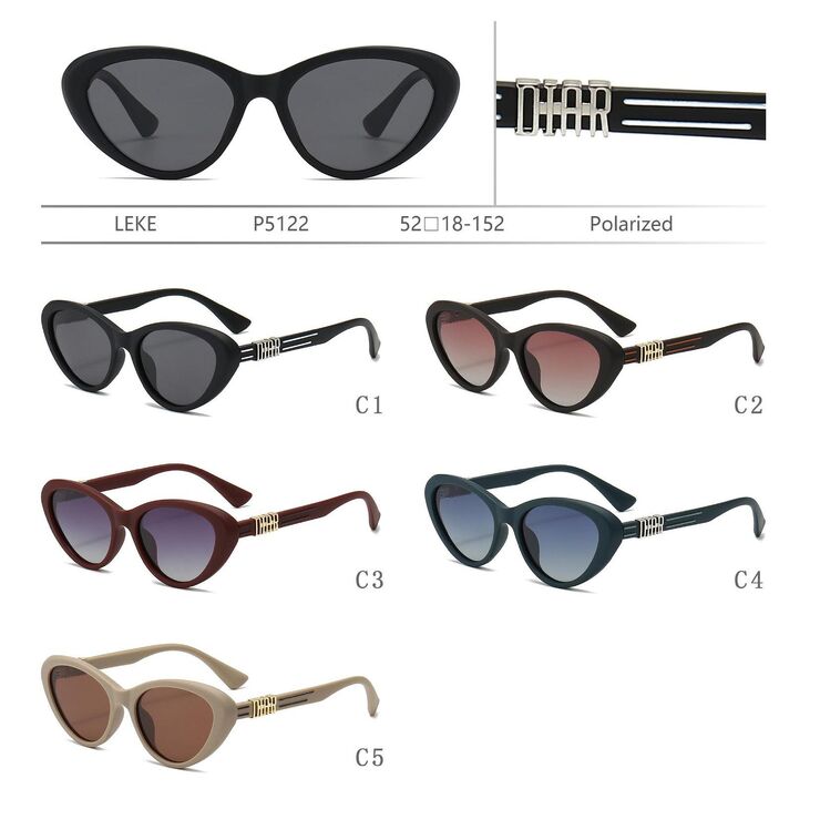 Polarized plastic sunglasses Leke P5122