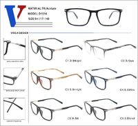 Оправа пластиковая из ацетата TR90 + металл с флексом D1516-DA