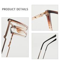 TR90 plastic frame or glasses with blue light protection, with spring hinges FA87156