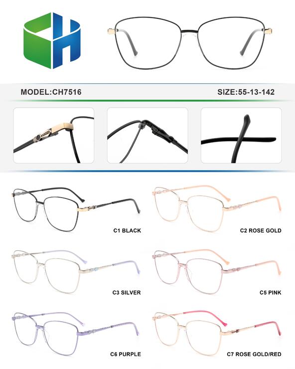 Metal frame with spring hinges CH7516-DA
