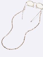 Stylish fashion rhinestone glasses chain with hearts GL1304