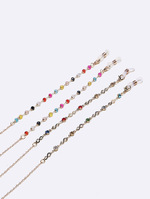 Набор из двух цепочек для очков с полыми формами бриллианта и коронами GM110