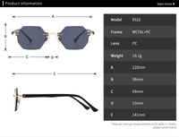 Sunglasses Elit modern square 9522