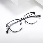 Metal glasses with blue light and UV protection 9658-2-GT