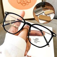 PlasticTR90 glasses KY0047 with case, Blue ray cut protection