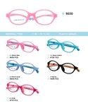 TR90 plastic eyeglasses frame for kids 9020