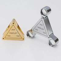 Лупа складная 7055C-XX, диаметр: 18 мм, увеличение: 10X, 15Х, 20Х