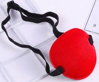 Ophthalmic eye patch (pirate) without packaging, 7.5*7 / 6.5*5.5 cm