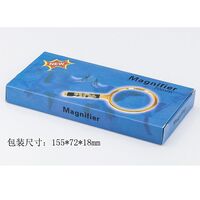 Лупа, увеличительное стекло с ручкой с узором дракона 金-龙70-XX, диаметр: 55 мм, увеличение: 7Х