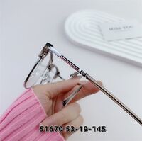 Hybrid frame, metal +tr90, with Blue Block protection SANTA S1670