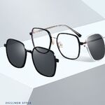 Оправа комбинированная с линзами Blue Ray Cut и поляризационными линзами MAMO TP1007