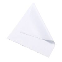 Microfiber cloth for cleaning glasses lenses, individually packaged, density 180 gsm (g/m2), size 13*13 / 15*15 / 15*18 cm