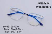 Оправа металлическая ультратонкая Wilibolo G95-201 - картинка 7