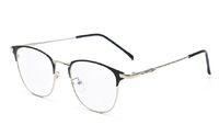 Blue-blocker metal glasses with Blue Ray Cut lenses with protection against blue light 9179
