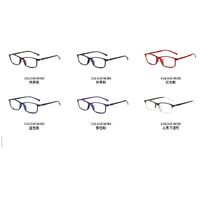 Plastic glasses KY2821-2平光 with Blue ray cut protection
