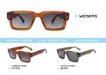Plastic acetate frame polarized sunglasses WD1587PS