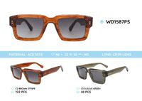 Plastic acetate frame polarized sunglasses WD1587PS