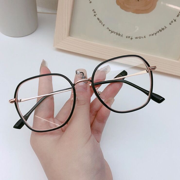 Combined frame (metal + TR90) with Blue Ray Cut protection lenses MAMO M2871