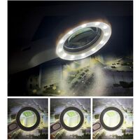 Magnifier with universal backlight, magnifying glass with handle 5012C-XX, diameter 50 mm, magnification: 5Х